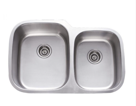 Sinks Crescent 60/40 Double Bowl