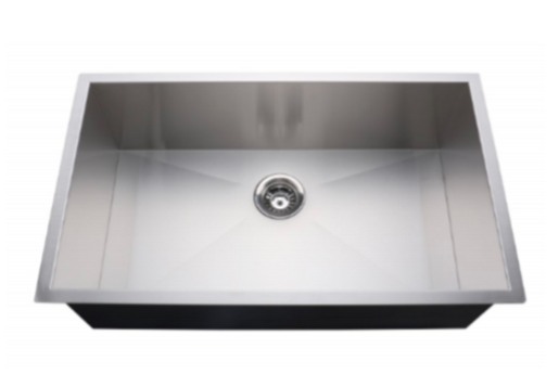 Sinks Crescent Single Bowl 18G